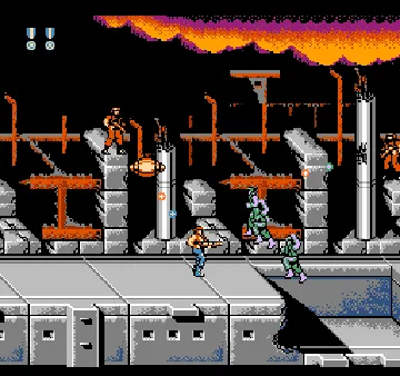 Super Contra (Japan) screen shot game playing